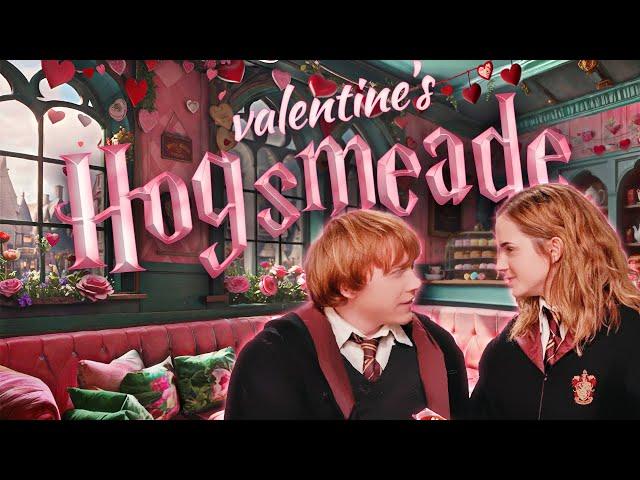 Hogsmeade Valentine's ️ Madam Puddifoot's Tea Shop ⋆ Harry Potter inspired Ambience & Soft music