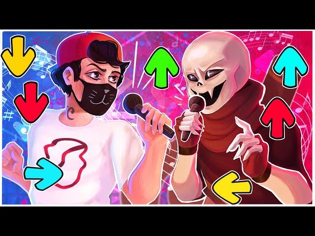 ЧЕРНИЛЬНЫЙ САНС И ЧАРА ПРОТИВ ВИНДИ - UNDERTALE FRIDAY NIGHT FUNKIN'