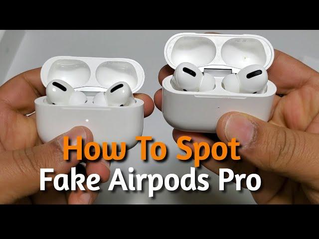 How To Spot Fake Airpods Pro Easily | Fake VS Real Aipods Pro