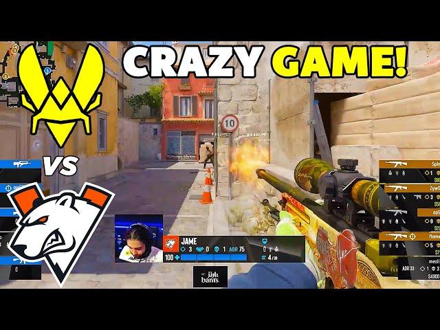 CRAZY GAME! - Vitality vs Virtus.pro - HIGHLIGHTS - Esports World Cup 2024 l CS2