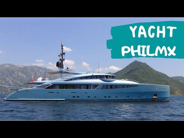 Суперяхта PHILMX. Видеообзор. Mega yacht  review.  Моторные яхты