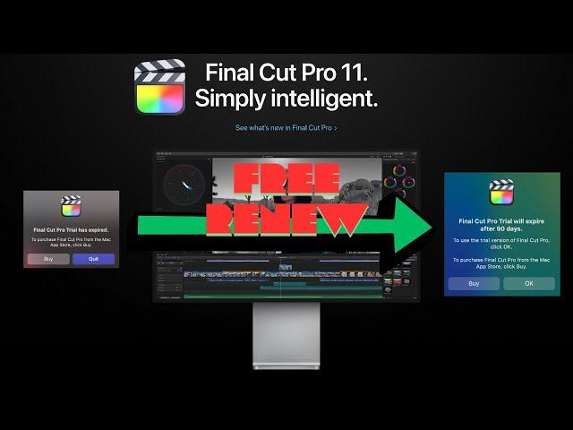 How To Reset and Renew Final Cut Pro 11 Trial In 2025 ? (Educational Purposes)