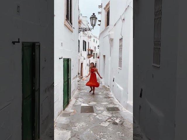 Walk with me around Ostuni in Puglia, Italy
