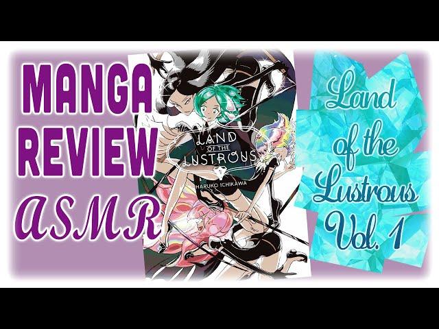 Manga ASMR #4 - Land of the Lustrous Vol. 1 | Softly Spoken, page flipping, tapping sounds