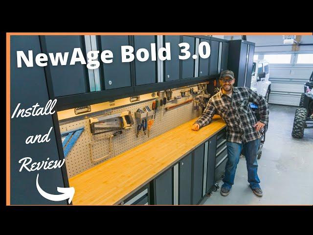 NewAge Bold 3.0 Garage Cabinets Install and Review