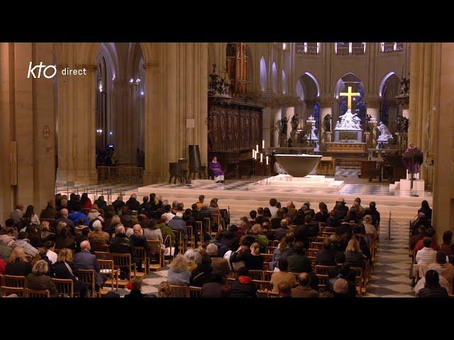 Messe du 12 mars 2025 à Notre-Dame de Paris