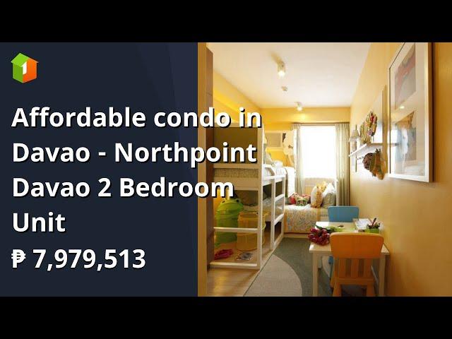 Affordable condo in Davao - Northpoint Davao 2 Bedroom Unit