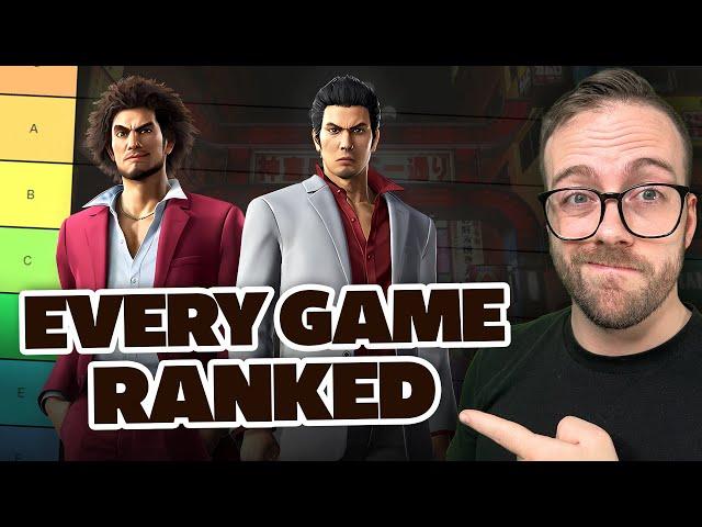 Ranking EVERY Yakuza Game!