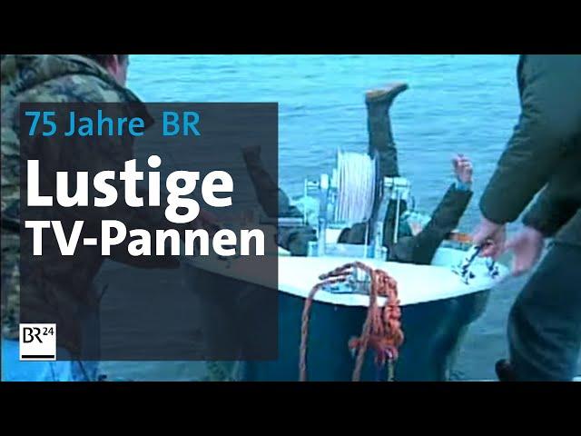 75 Jahre Bayerischer Rundfunk: Lustige TV-Pannen | Abendschau | BR24