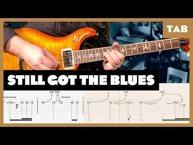 Gary Moore - Still Got the Blues (live) Guitar Tab | Lesson | Cover | Tutorial | PRS SE McCarty 594