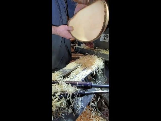 Natural Edge Bowl from Red Maple