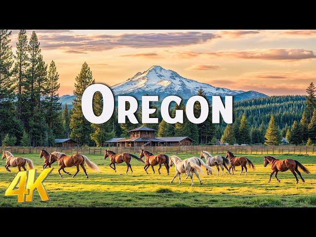 Oregon in 4K: Breathtaking Cinematic Nature Scenes in 4K with Relaxing Music