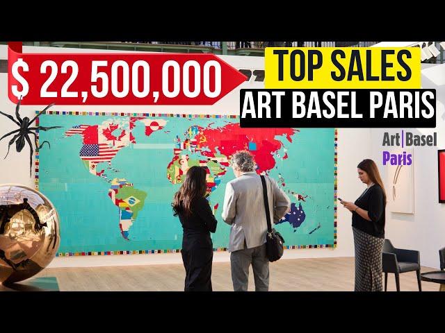 ART BASEL PARIS 2024: MULTIMILLION-DOLLAR ART SALES REVEALED