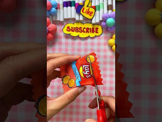  DIY Lay's | 手作りペーパー | 직접 만드는 종이󠁧󠁢󠁥󠁮󠁧󠁿 | DIY PAPER |#paperdiy #diy