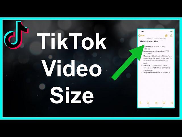 Tiktok Video Size: Limit, Ratio, Pixels, Etc.