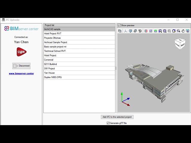 ArchiCAD projects in Augmented Reality with BIMserver center AR