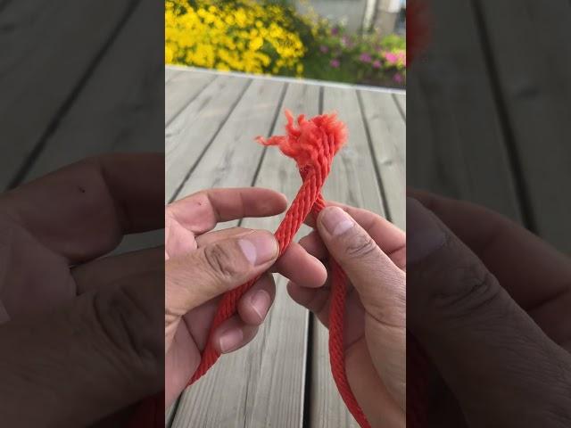 Best Knot to Fix Broken ropes!!
