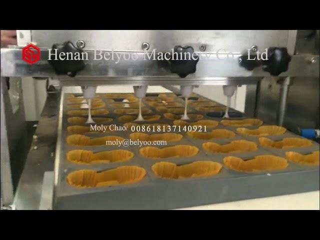 BELYOO butter chocolate cookie making machine with various moulds