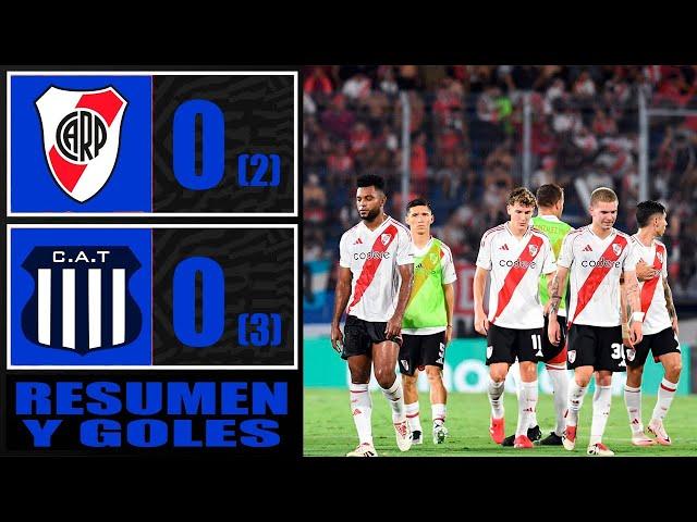 River Plate - Talleres 0-0 PEN (2-3) Resumen | Supercopa Internacional 2025