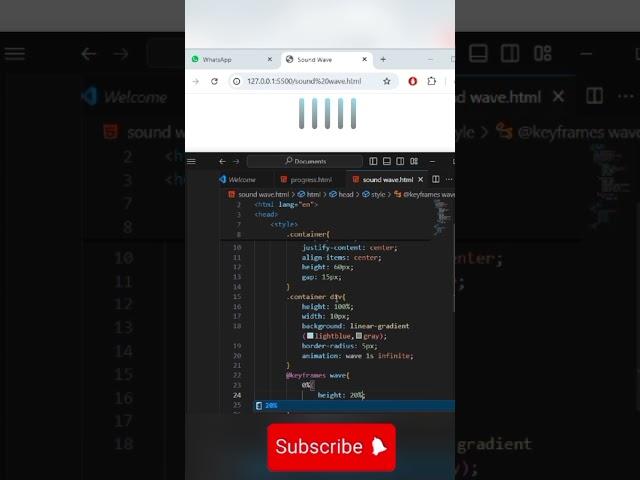 Loader Effect in CSS | CSS Tips #csshovereffect #cssamimation #coding #cssloader #loadingeffect