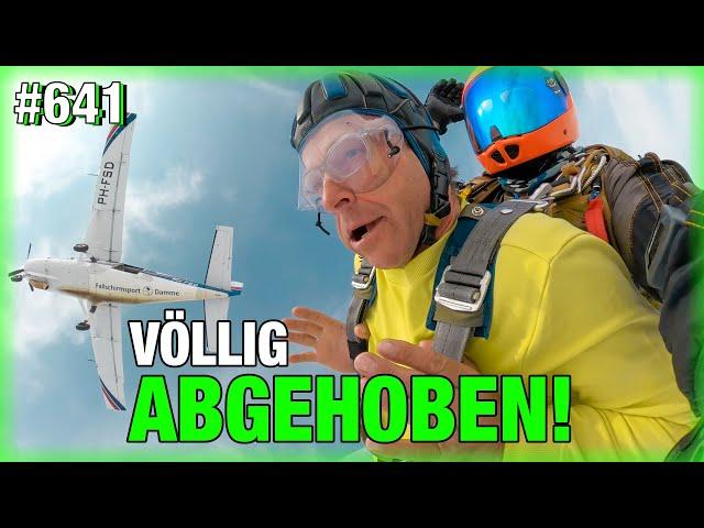 Holgers FALLSCHIRMSPRUNG aus 4.000 Metern!  | LIVE-Diagnose rasselnder Benz  | Inselbahn-Technik