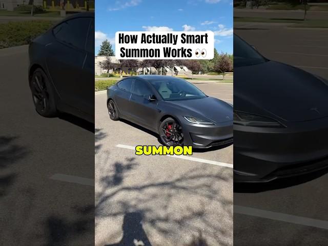 How Does Smart Summon Work In My Tesla? 