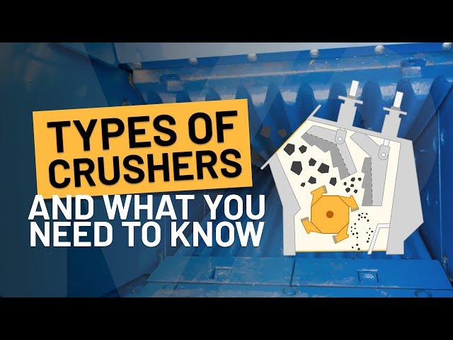 What is a crusher? Everything you need to know to from jaw crushers to cone crushers