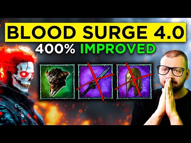 This is Illegal - New Necro Tech improves Blood Surge by 200% - Season 5 Diablo 4 Guides