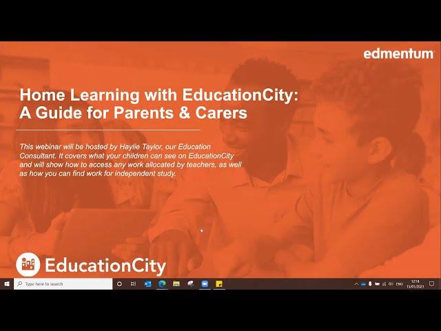 Home Learning with EducationCity: A Guide for Parents & Carers