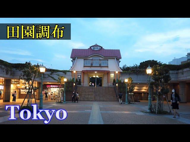 田園調布　Tokyo Evening Walking 4K　Den-en-chofu　Shopping Streets　　JapanHQ Binaural　高級住宅街　（大田区・世田谷区）東京散歩