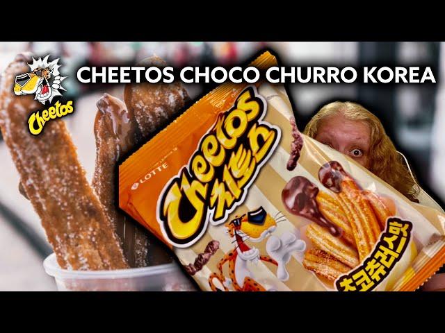 Lotte Cheetos Chocco Churros Korea