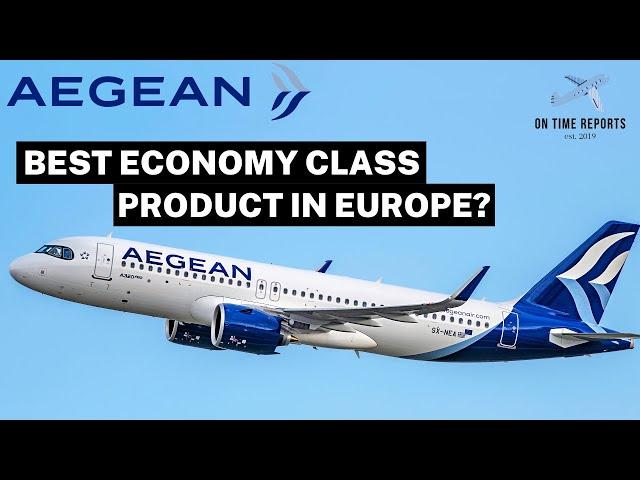 HOW’S AEGEAN AIRLINES ECONOMY CLASS? Athens to Amsterdam Airbus A320neo TRIP REPORT