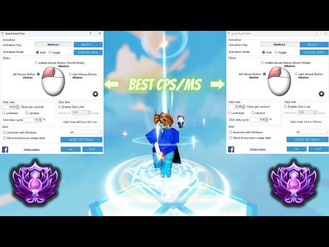 THESE ARE THE *BEST* CPS's/MS's | Speed AutoClicker | Roblox Bedwars