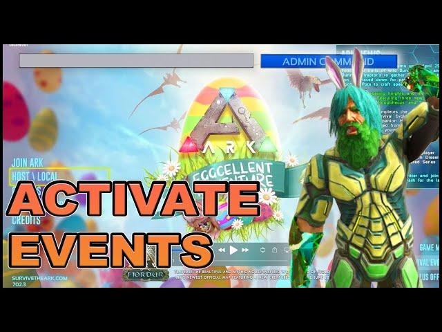 Ark Single Player Events | Ark events codes and How you activate them