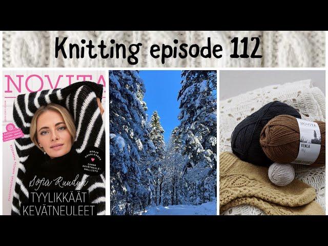 Knitting Episode 112 / Много готовых работ / Новита