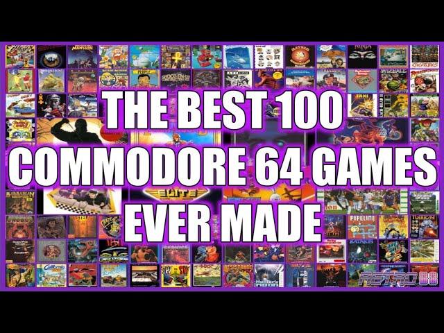 The Ultimate Top 100 C64 Games Ever Made!