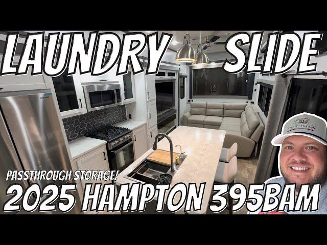 BAM They DID IT AGAIN - LAUNDRY SLIDE!? | 2025 Hampton 395BAM