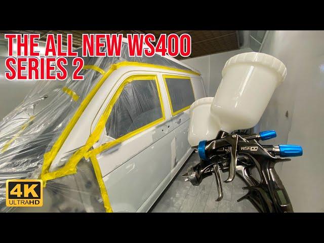 Anest Iwata WS400 Series 2 Digital Spray Gun First Look And Repaint - Not Review