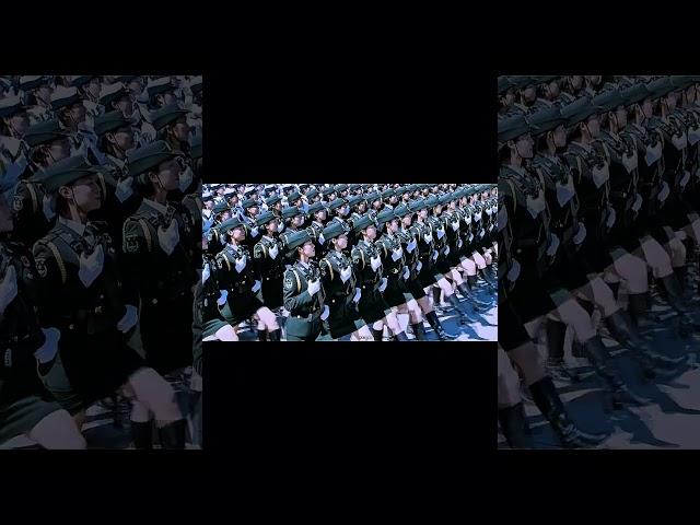 Inside China’s Elite Female Honor Guard Drills #shorts #army #countries