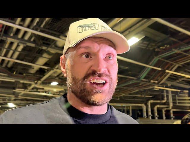 Tyson Fury REACTS to Dubois KO of Anthony Joshua “rabbit” Usyk rematch