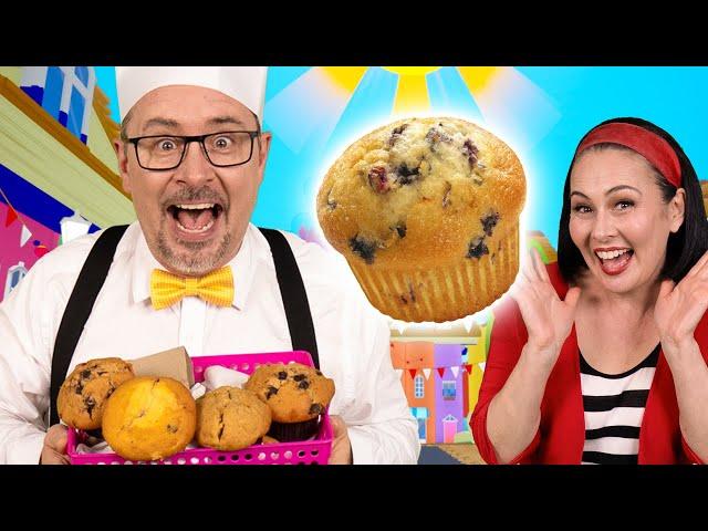 The Muffin Man | Learn to Talk and Sing | Lah Lah Nursery Rhymes And Kids Songs