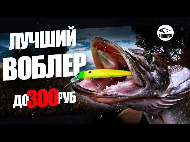  The best wobbler for pike up to 300 rubles. The most productive wobbler at the end of the season.