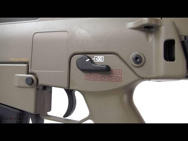 Prezentare video arma airsoft G36 JG1538-TAN