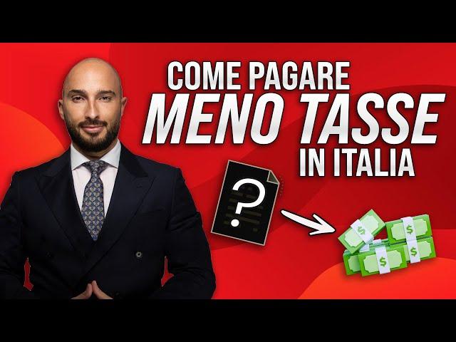 Abbattimento Fiscale: Come pagare meno del 30% di tasse in Italia