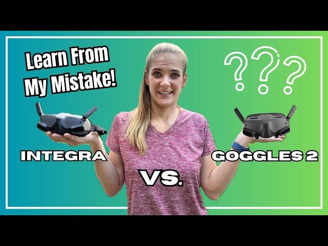 DJI Goggles 2 vs Goggles Integra / Pro-View Combo or Explorer Combo- DON'T WASTE YOUR MONEY!