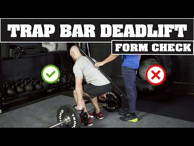 How To Trap Bar Deadlift *Build Strength And Size* | Form Check | Men's Health Muscle