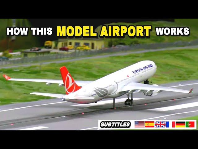  REAL working MINIATURE AIRPORT 1:87 @ Miniatur Wunderland Hamburg