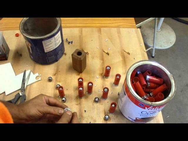 Converting Bird Shot to Slugs Cheap & Easy: Lee Mold & Mountain Storm Shell Prepper