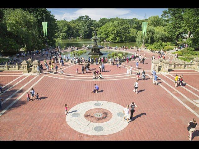 Bethesda Terrace in Central Park, New York, On the location of movie