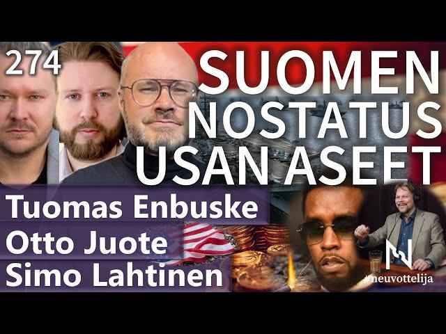 Suomen nostatus USAn aseet Enbuske Juote Lahtinen #neuvottelija 274